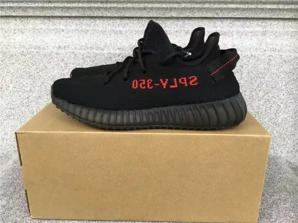Adidas Yeezy Boost 350 V2 Black 'SPLY-350' Sneakers - 1