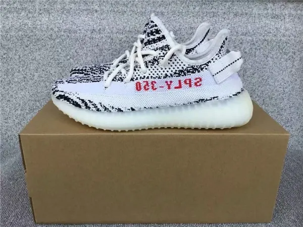 Adidas Yeezy Boost 350 V2 Zebra Sneakers - 1