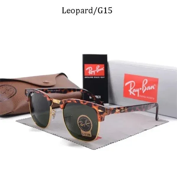 Ray-Ban Clubmaster Black/Gray Sunglasses - 11