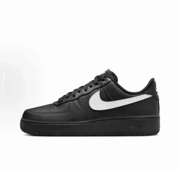Nike Air Force 1 Low Black/White Sneakers - 1
