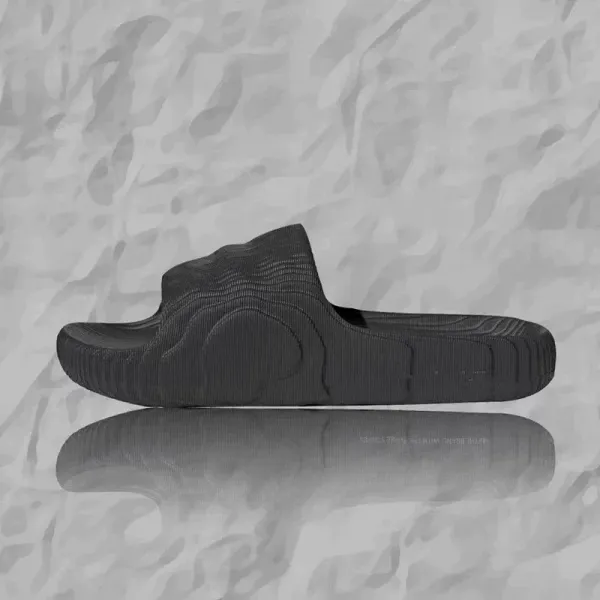 Balenciaga Track Slide Black Slippers - 1