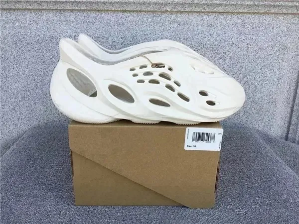 Adidas Yeezy Foam Runner White Sneakers - 1