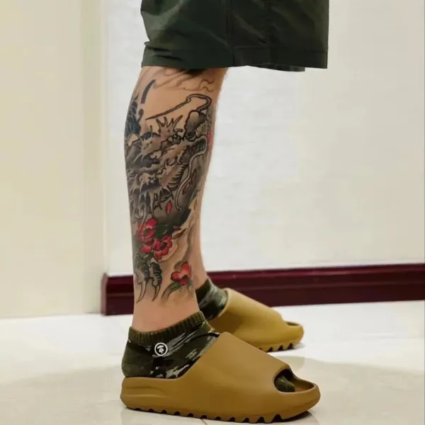 Adidas Yeezy Slide Earth Brown Slippers - 1