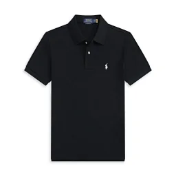 thumbnail for Roll-lapel RL short-sleeved summer T-shirt
