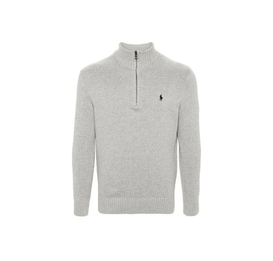 Upgraded Fabric 2.0 / 40S Combed Cotton / Full Custom Mold Zippers / Farmer-Knit Half-Zip Sweater / Versatile Commuter Style