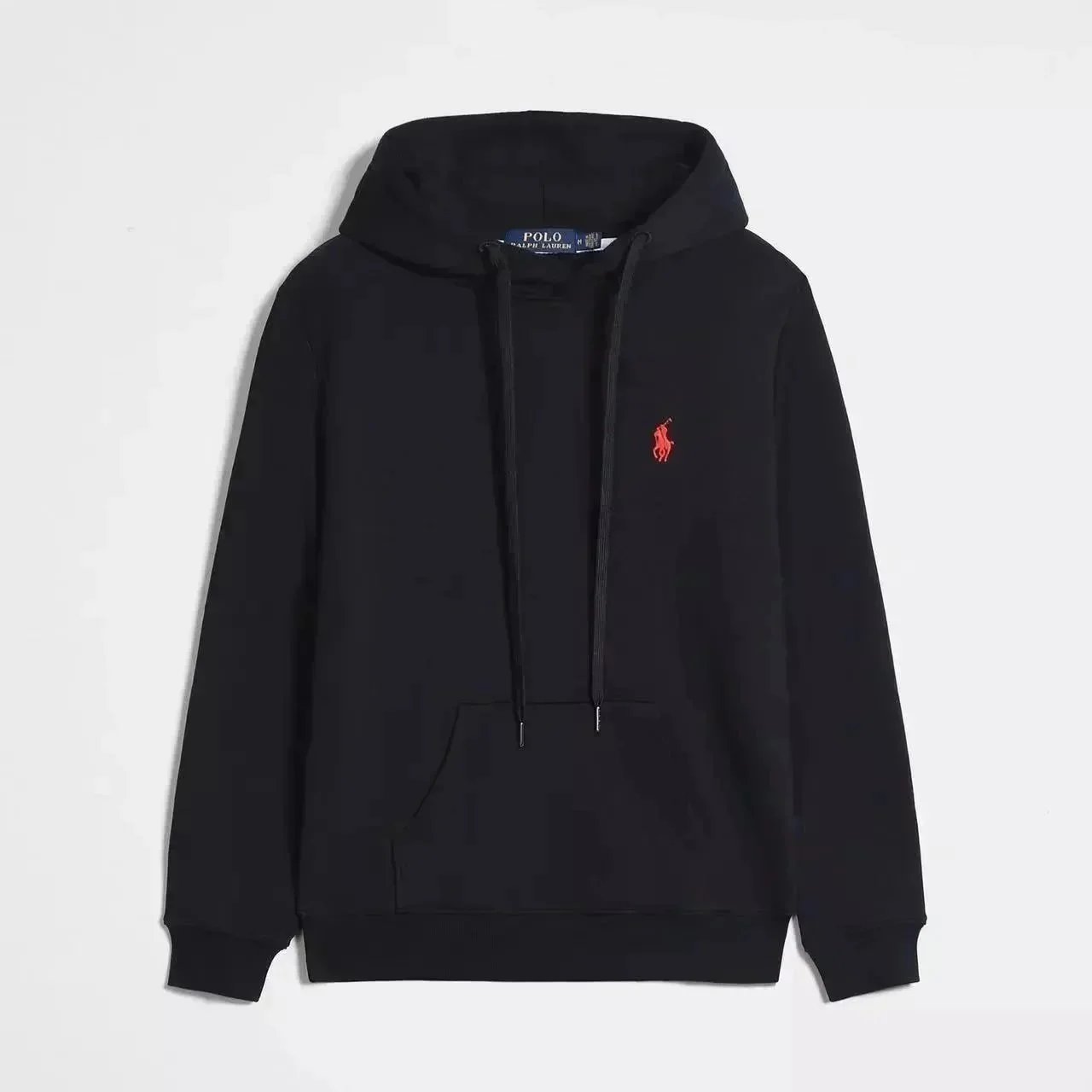 黑色红标套头卫衣*Top quality