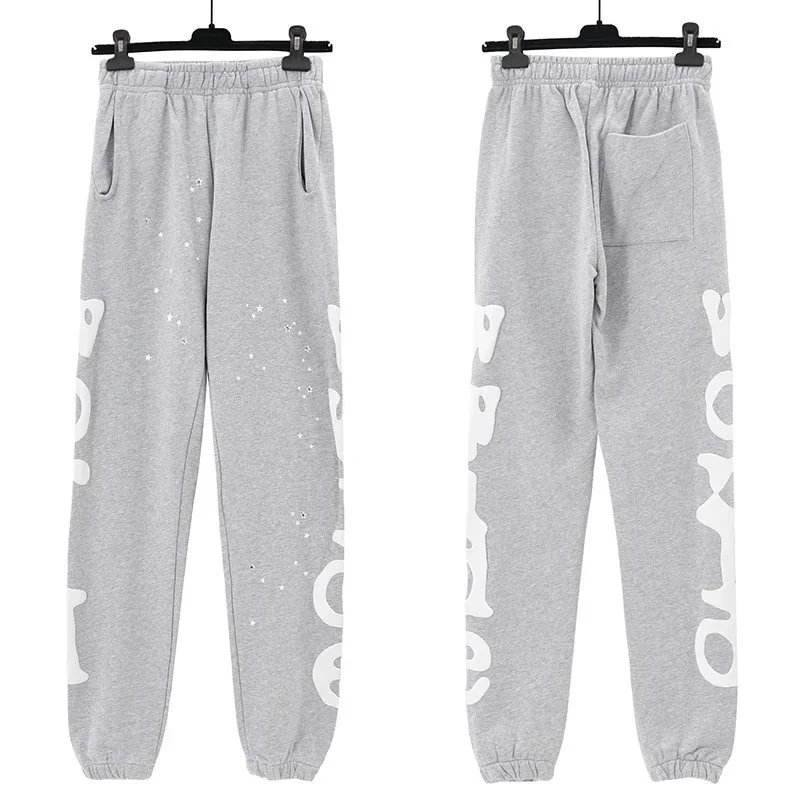 浅灰色卫裤 ［照图下单］