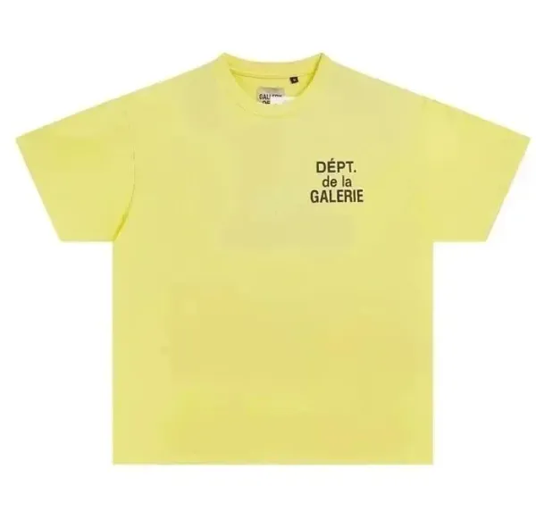 Gallery Dept Dépt. de la Galerie Yellow T-Shirt - 1