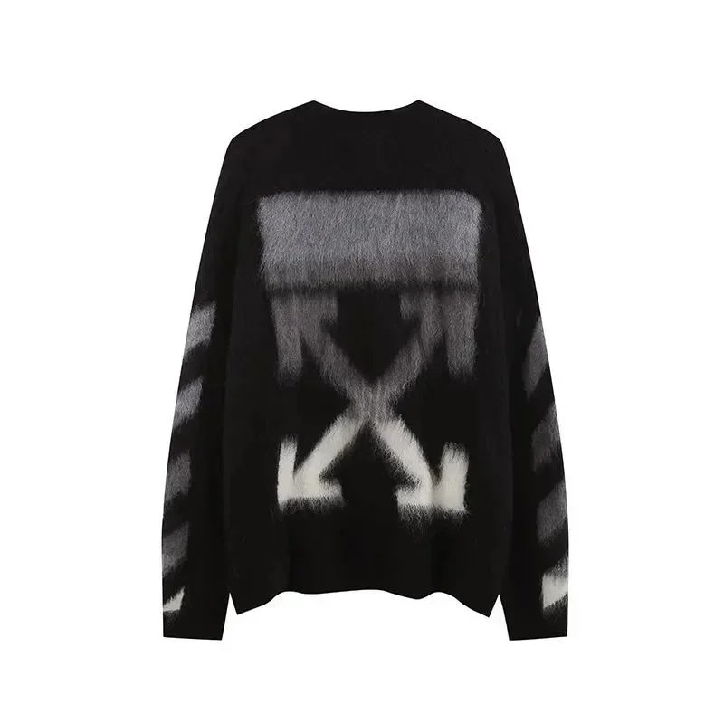 Off-White Gradient Arrow Knit Sweater - 6