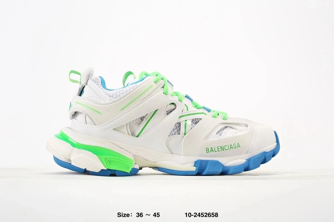 Balenciaga Track 2 Black Chunky Sneakers - 3
