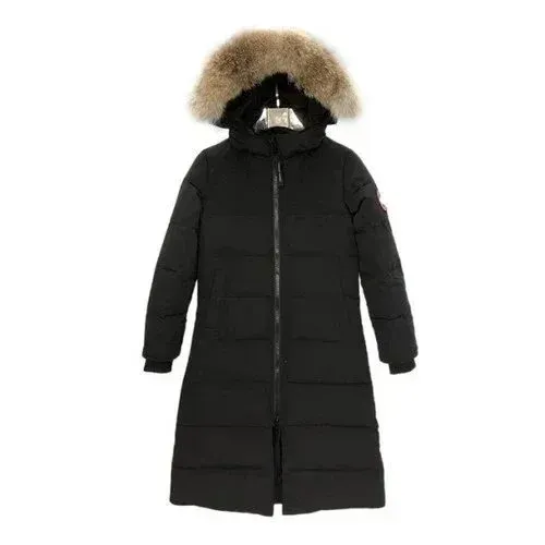 Canada Goose Expedition Parka Black Fur-Trimmed Down Jacket - 1