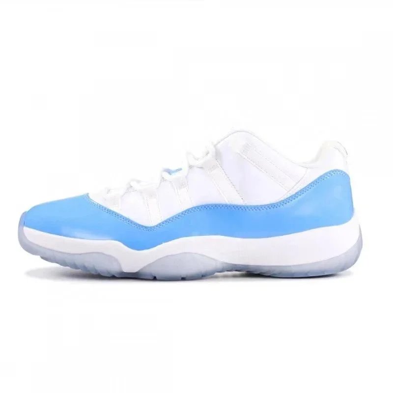 Air Jordan 11 Low White Ice Sole Sneakers - 8