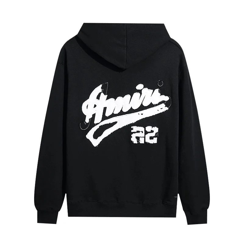Amiri Cobra Print Black Hoodie - 9