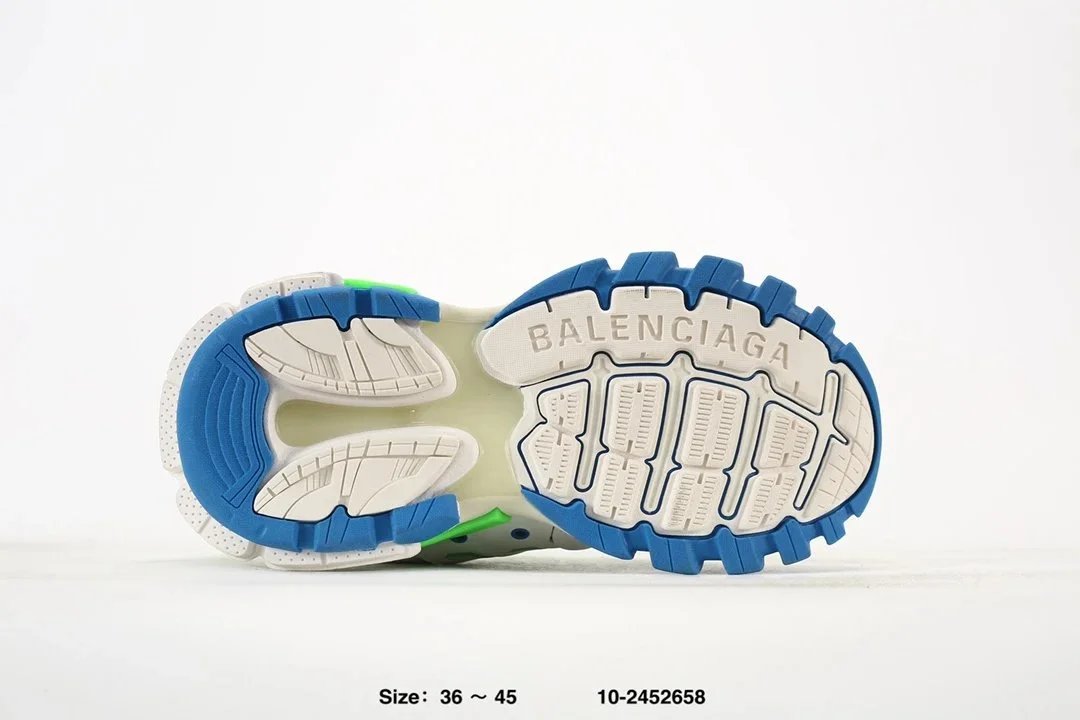 Balenciaga Track 2 Black Chunky Sneakers - 8