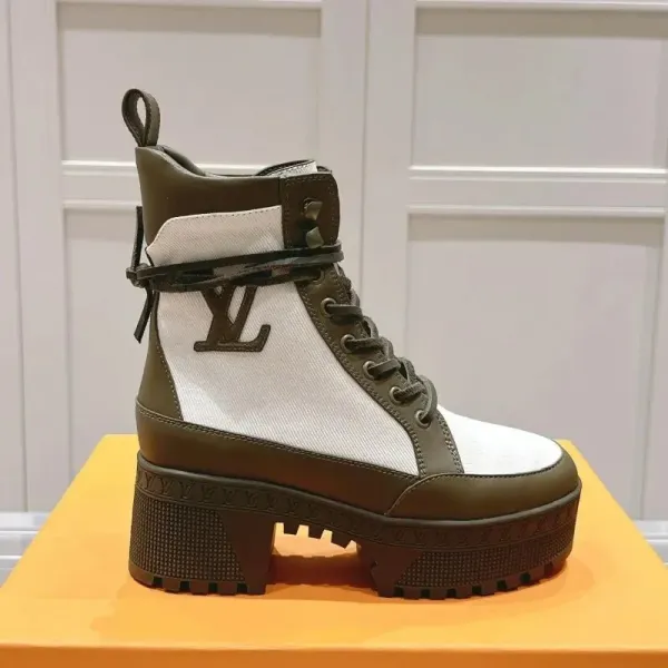 Louis Vuitton Trekking Boot Beige Boots - 6