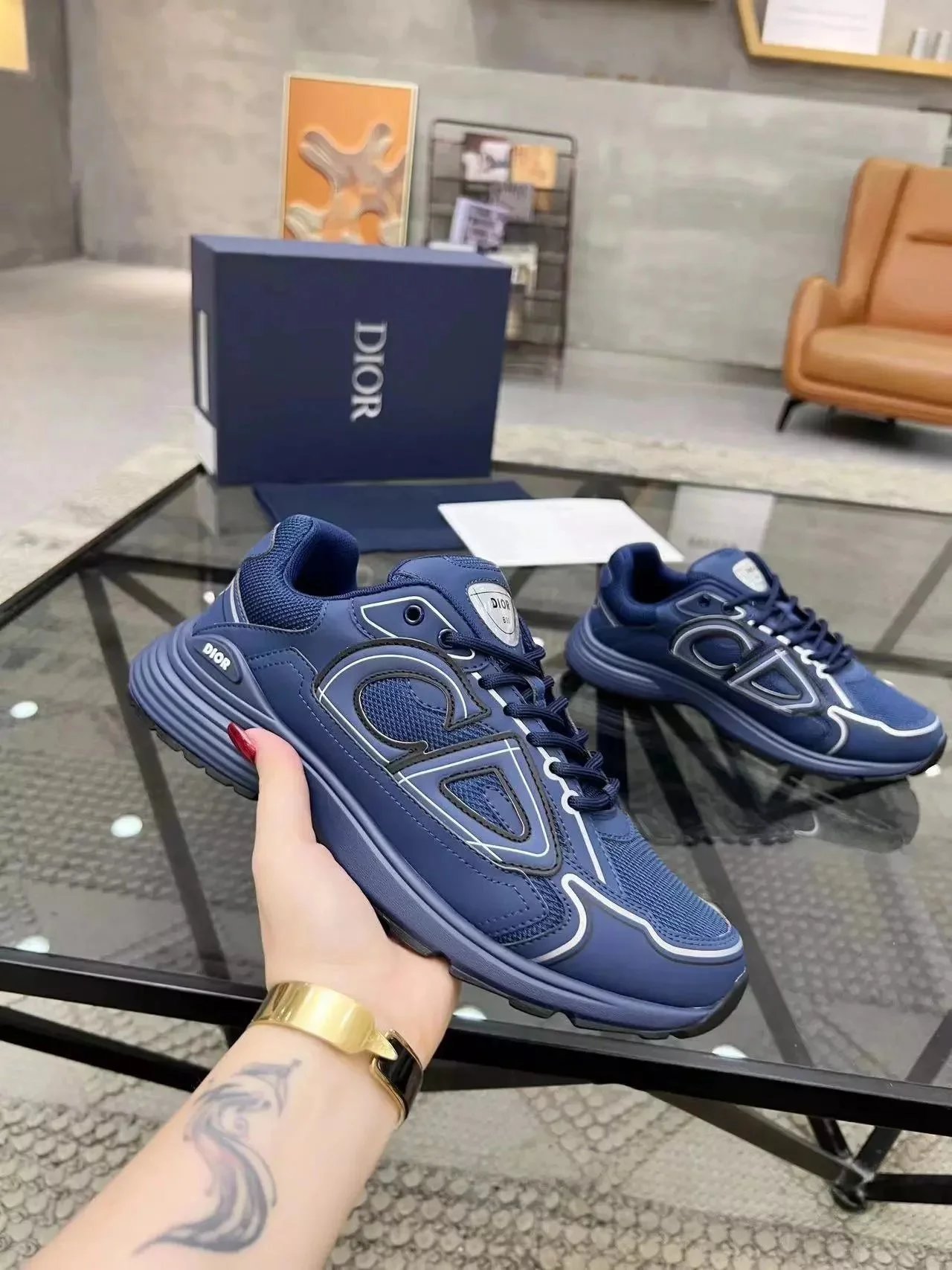Dior Men's Sneakers B27 Series