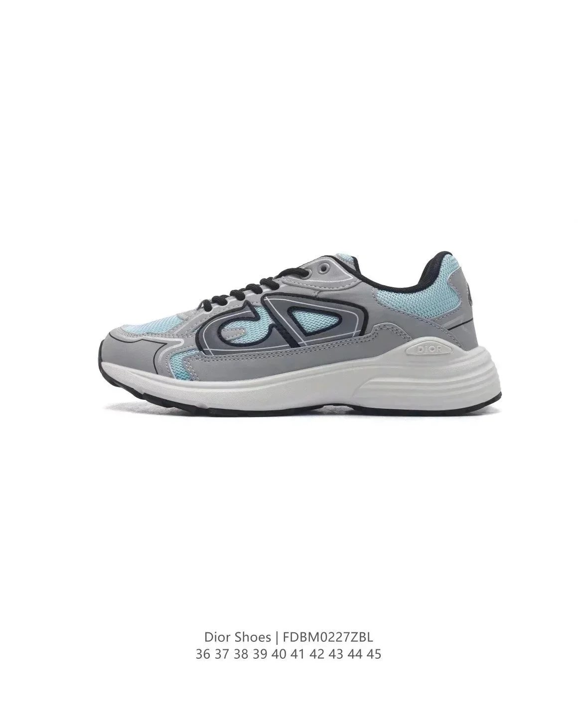 Dior B23 Low Multicolor Chunky Sneakers - 1