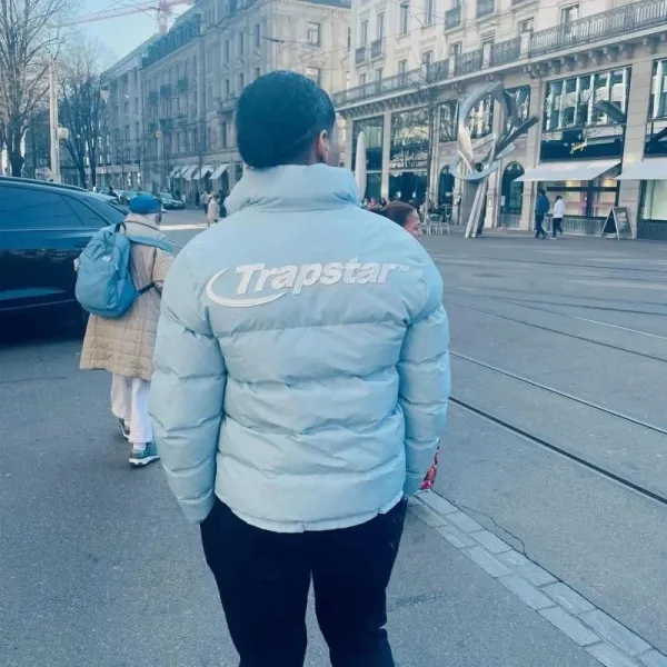 Moncler Genius Down Jacket Light Blue Puffer - 2