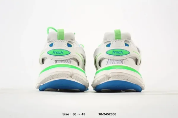 Balenciaga Track 2 Black Chunky Sneakers - 9