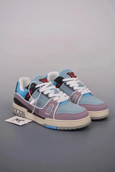 Louis Vuitton Trainer Low Multicolor Sneakers - 1