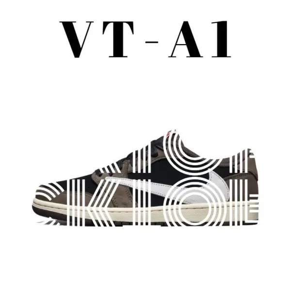 Nike x Off-White VT-1 Mocha Sneakers - 1
