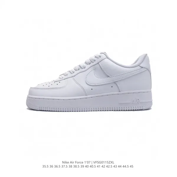 Nike Air Force 1 '07 White Sneakers - 1