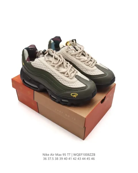 Nike Air Max 95 TT Olive Green Sneakers - 1