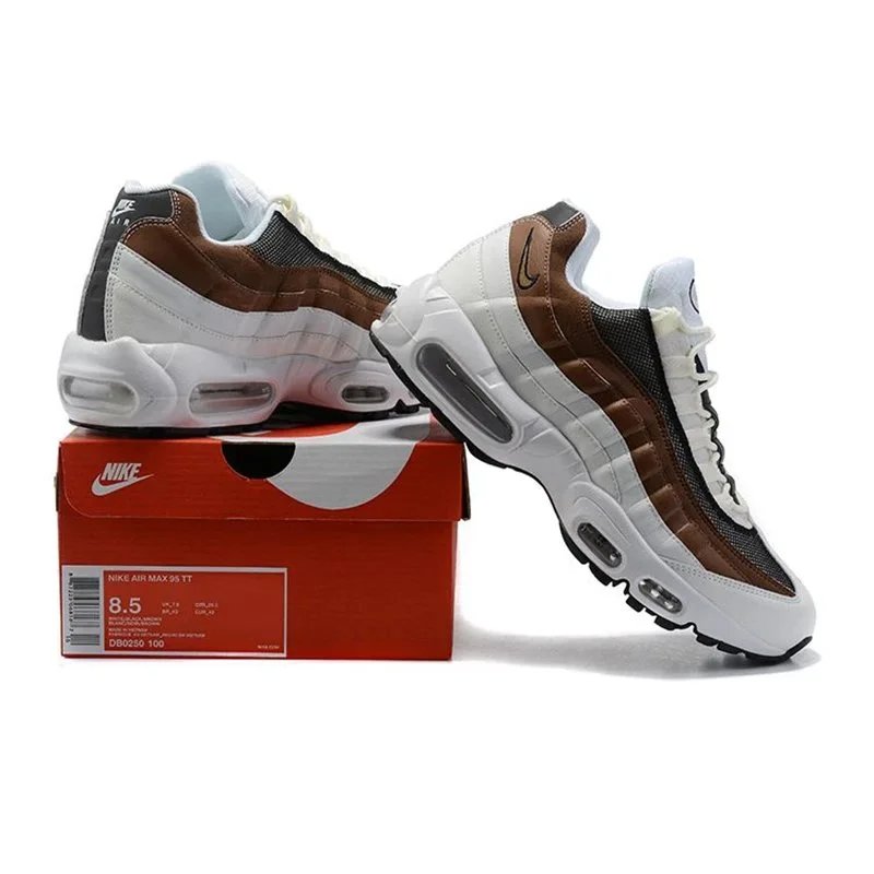 Nike Air Max 95 TT Brown White Sneakers - 1