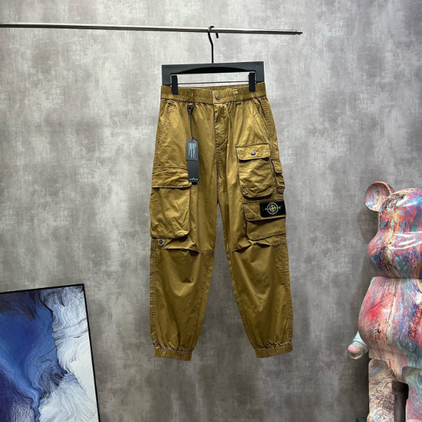 Stone Island Shadow Project Cargo Pants Olive - 1