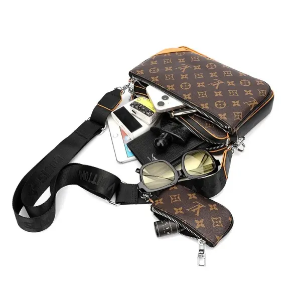 Louis Vuitton Monogram Empreinte Camera Bag Black Crossbody Bag - 4
