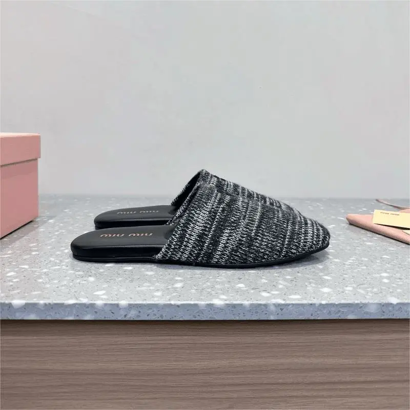 Miu.M Baotou Slipper