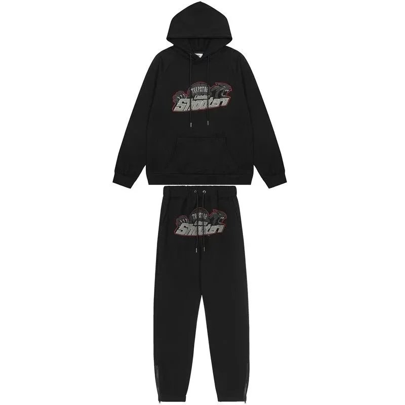 Trapstar Secret Logo Hoodie Black - 3