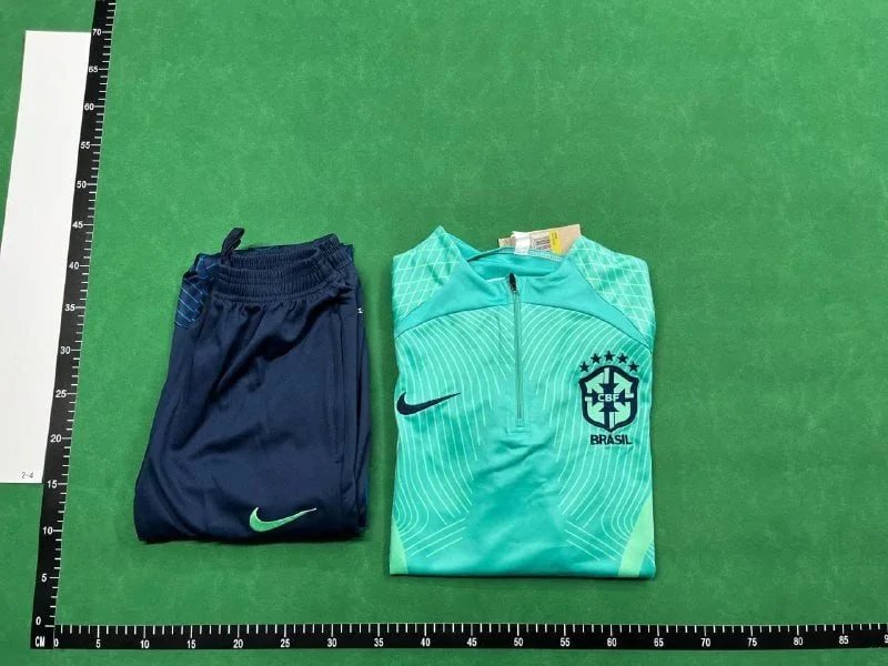 Netherlands National Team Training Set Navy Blue Activewear - 7