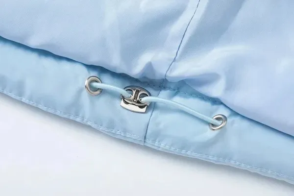 Moncler Genius Down Jacket Light Blue Puffer - 8
