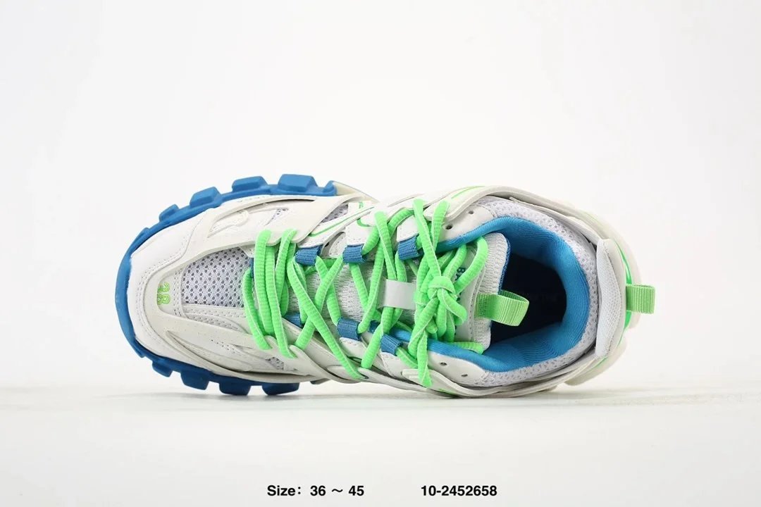 Balenciaga Track 2 Black Chunky Sneakers - 6
