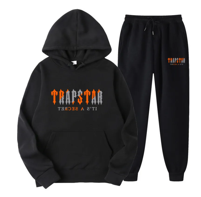 Trapstar It's A Secret Hoodie and Sweatpants Set Black - 10