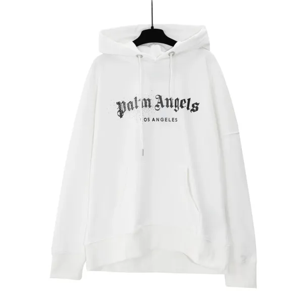 Design Shark Print Oversized Hoodie Beige - 4
