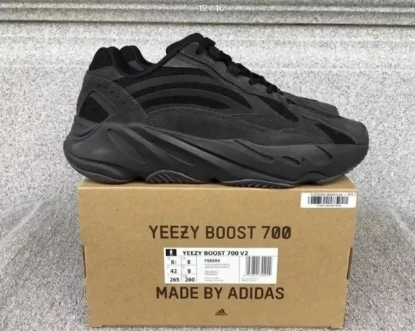 Adidas Yeezy Boost 700 V2 Gray Sneakers - 6