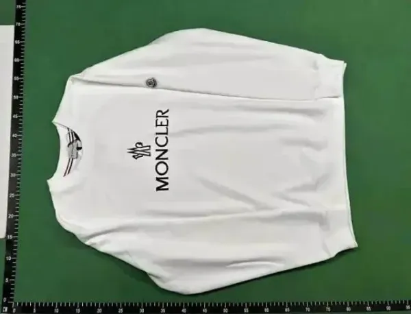 Moncler Logo-Embroidered White Hoodie - 5