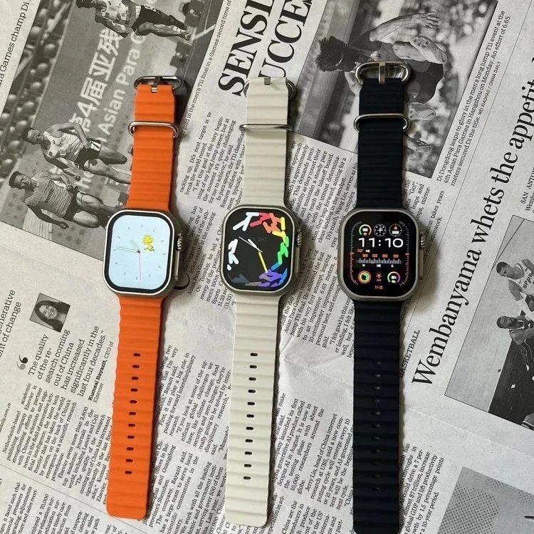 Apple Watch Ultra 2 White Sport Band Smartwatch - 6