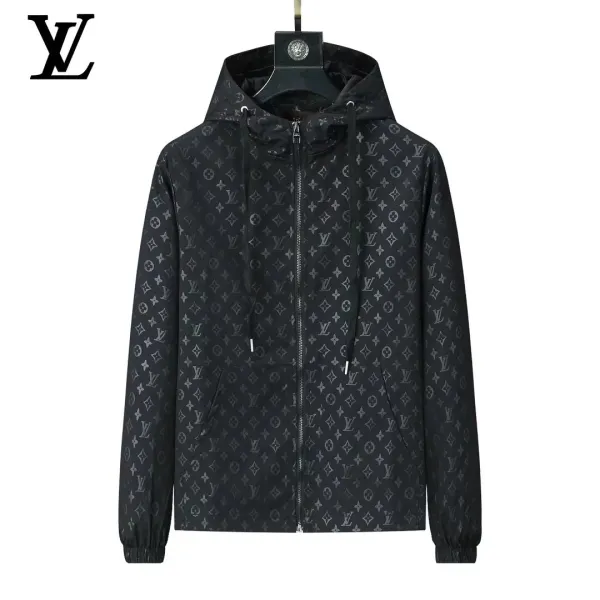 Louis Vuitton x Virgil Abloh LV Varsity Jacket Yellow Black Leather-Sleeve Outerwear - 4