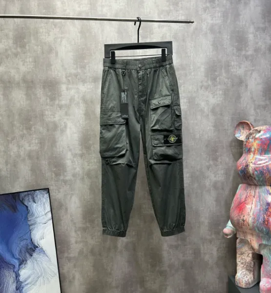 Stone Island Shadow Project Cargo Pants Army Green - 1