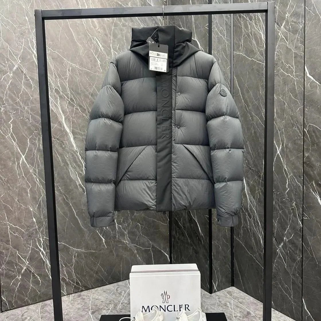 Moncler Down Jackets Hooded quilted puffer jacket image 5