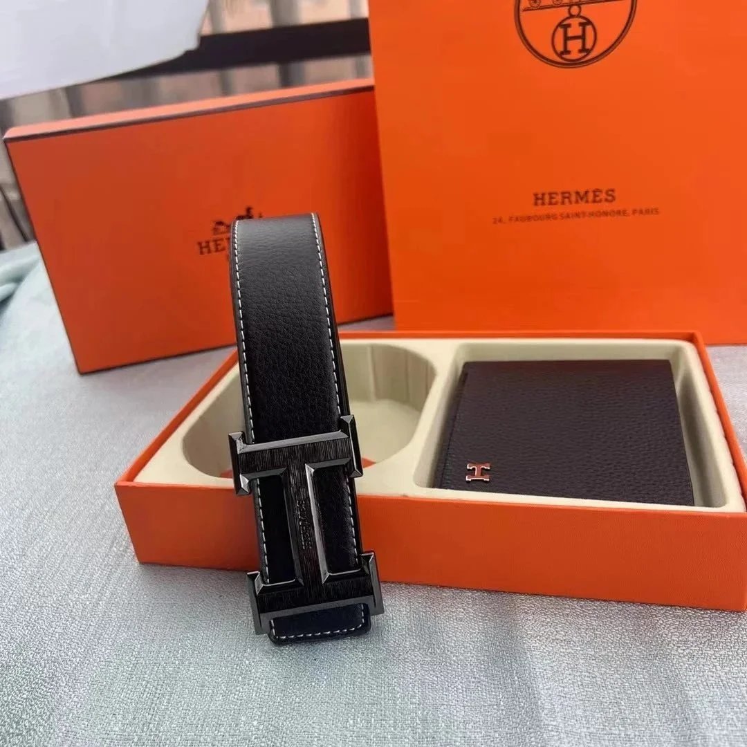Hermès Reversible Leather Belt