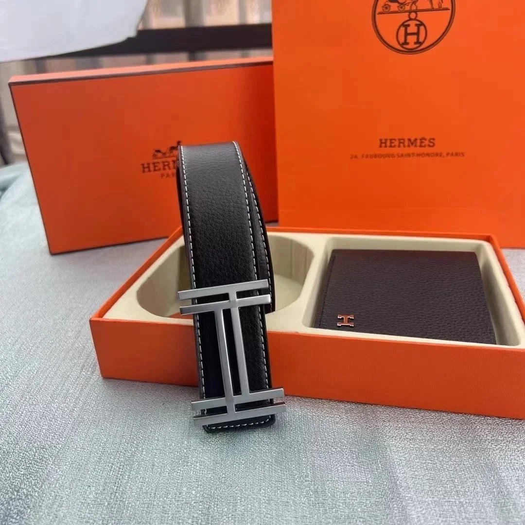 Hermès Reversible Leather Belt