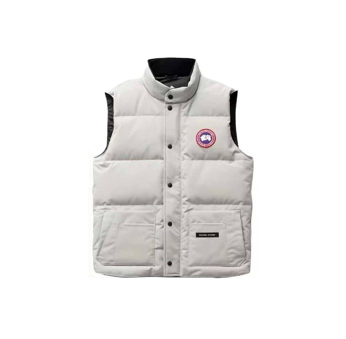 Canada Goose Expedition Parka Gray with Fur Trim Down Jacket - 6