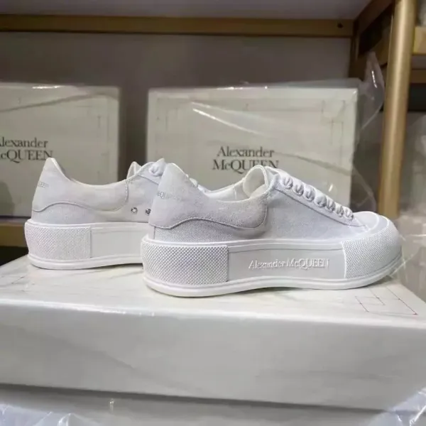 Alexander McQueen Oversized Sneaker White Sneakers - 1