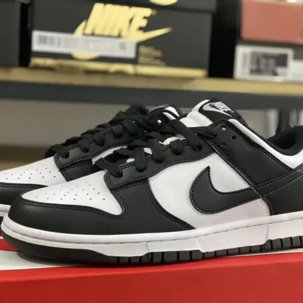 Nike Dunk Low Panda Black/White Sneakers - 1