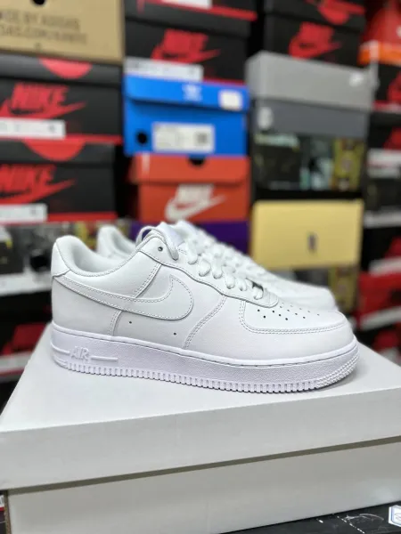 Nike x Fragment Design Air Force 1 Low White Sneakers - 3