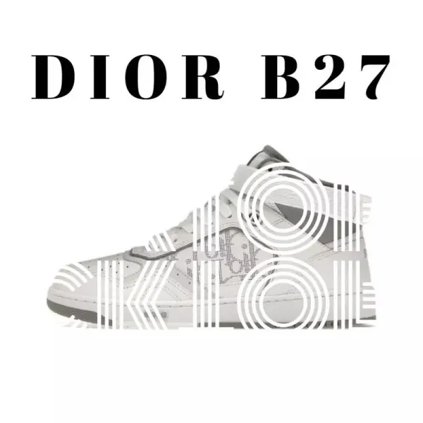 Dior B27 White Sneakers - 1